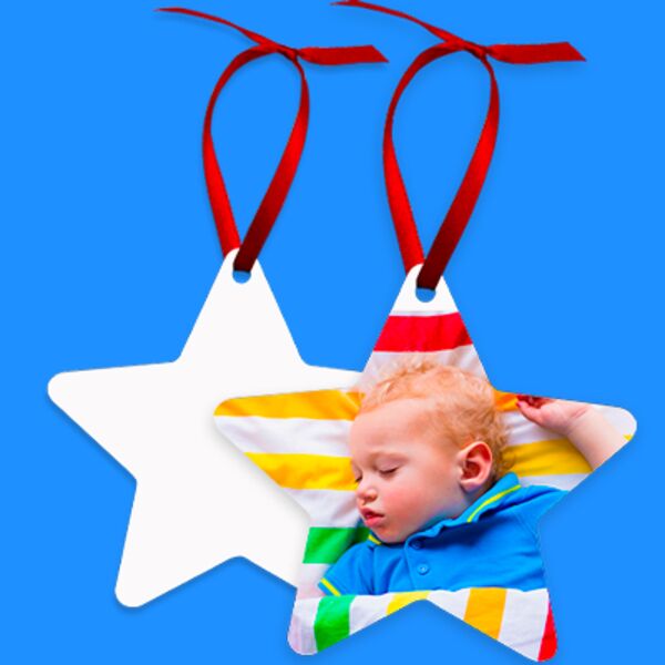 Star Christmas Tree Bauble Thumbnail
