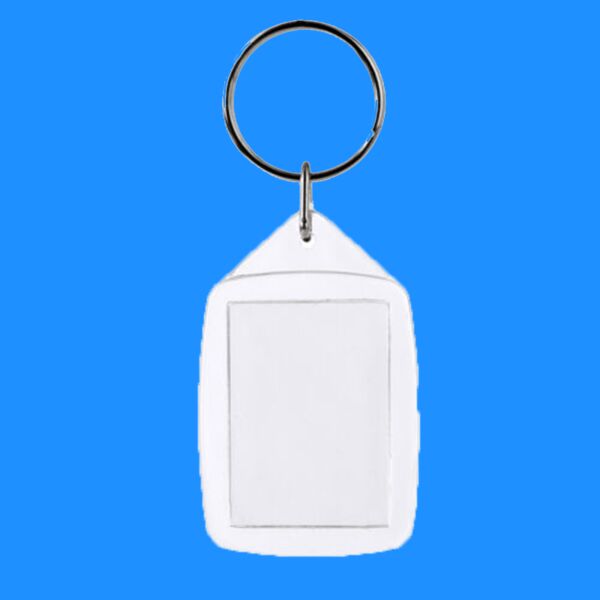 Rectangle Smooth Edge Keyring Thumbnail