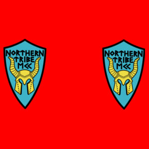 Northern Tribe Double Logo - Two Tone Mug Design