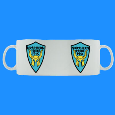 Northern Tribe Double Logo - Mug - Ceramic 11oz Thumbnail