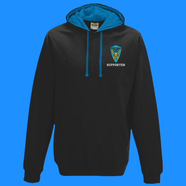 Northern Tribe Supporter - Varsity hoodie Thumbnail