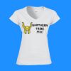 Softstyle™ women's v-neck t-shirt Thumbnail